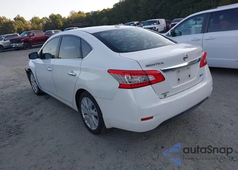 2013 Nissan Sentra Sl from USA, damaged, VIN 3N1AB7AP7DL607947